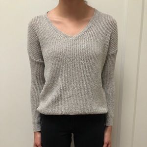 Brandy Melville Knit V-Neck Sweater